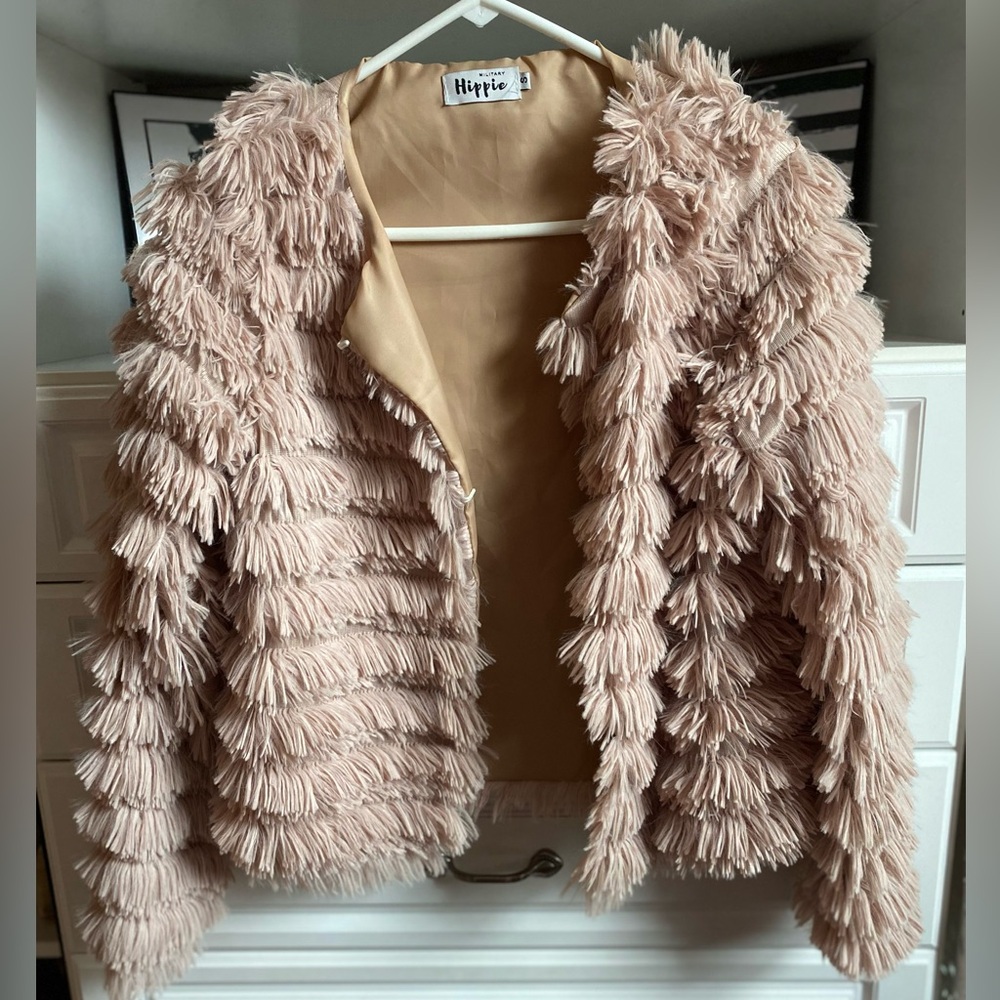 Military Hippie jacket.  Size Small
